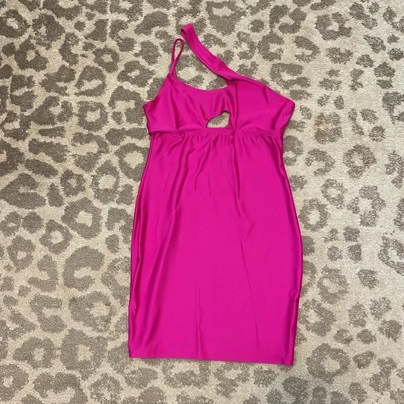 Fashion Nova One Hot Tamale Pink Cutout Mini Dress - Picture 2 of 5